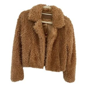 Blank NYC faux fur coat